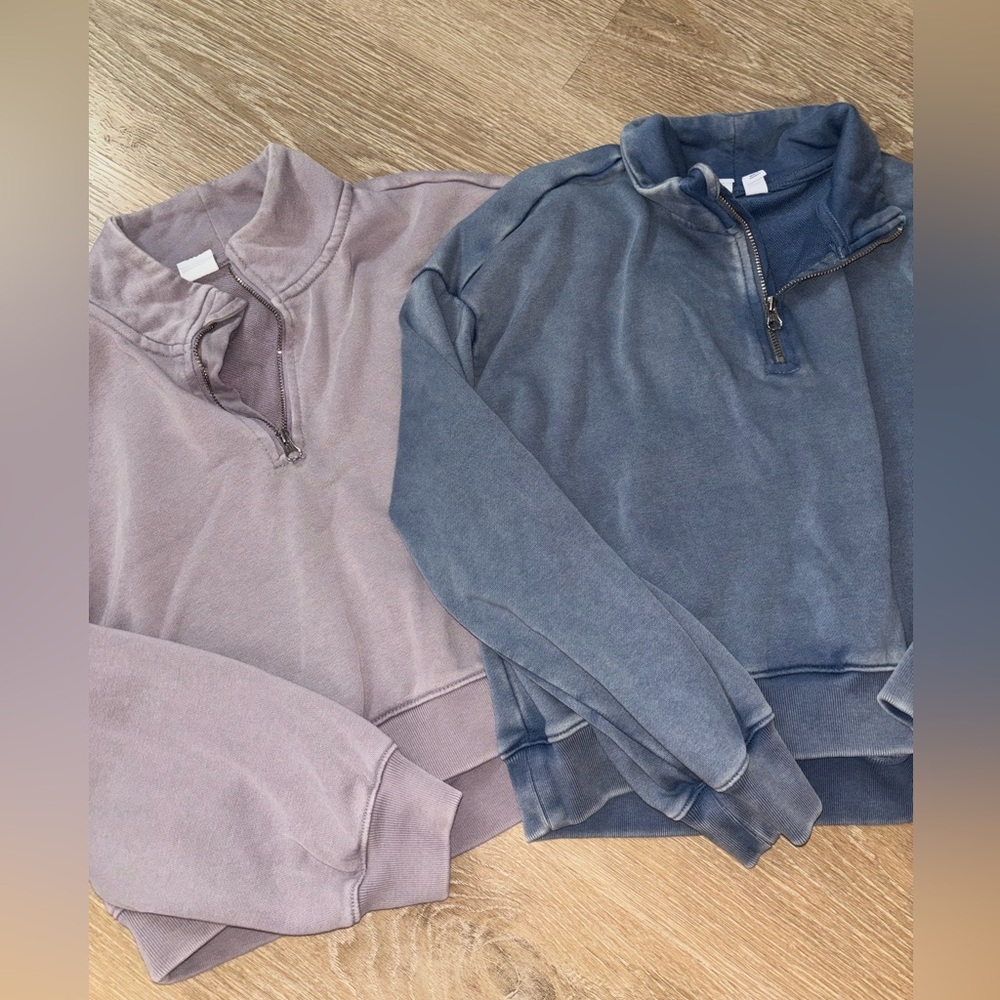GAP girls quarter zip sweatshirts size medium (8)